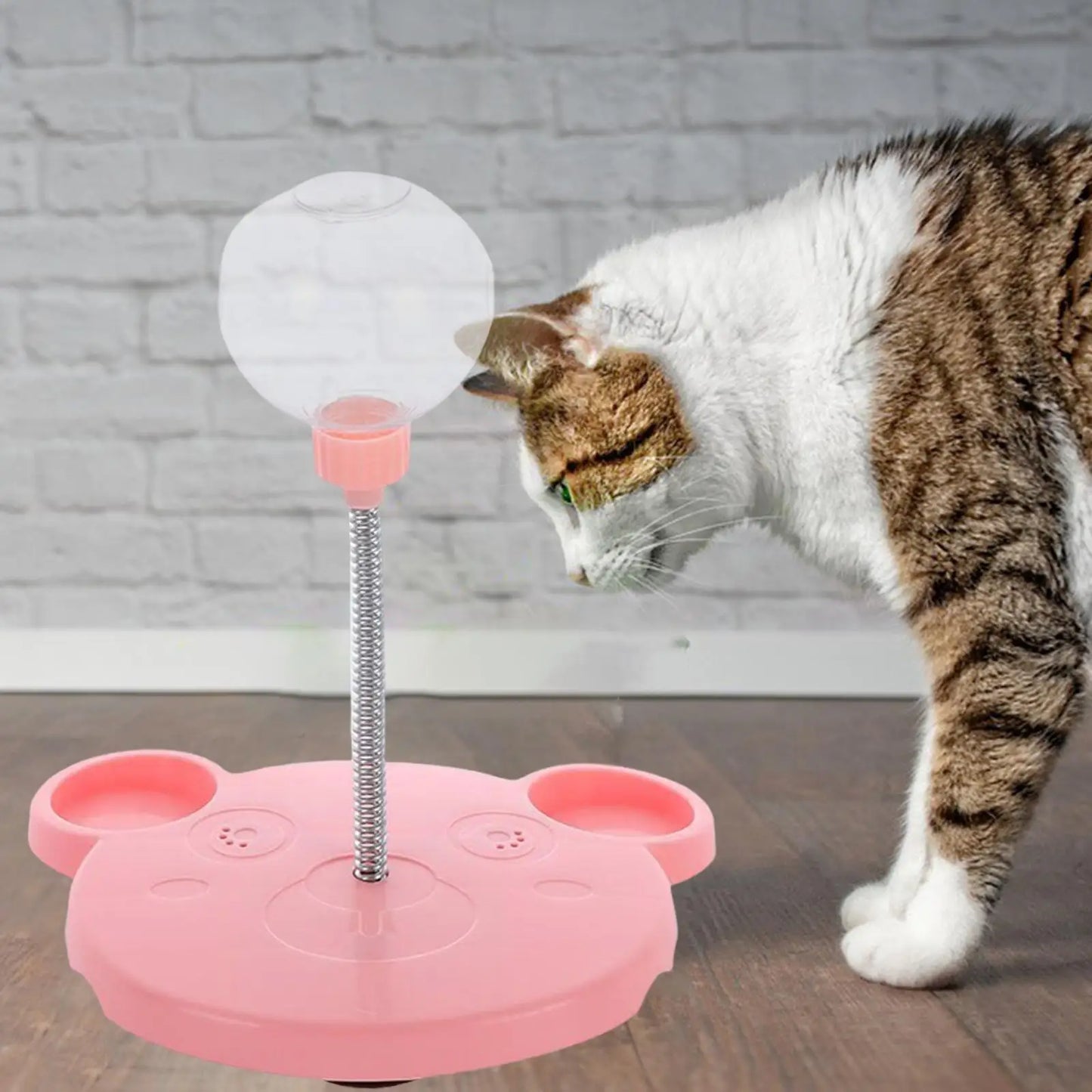 Interactive Treat Leaking Toy for Cat Slow Feeder Funny Pet Product Leaking Ball